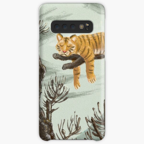 sleeping tiger Samsung Galaxy Snap Case