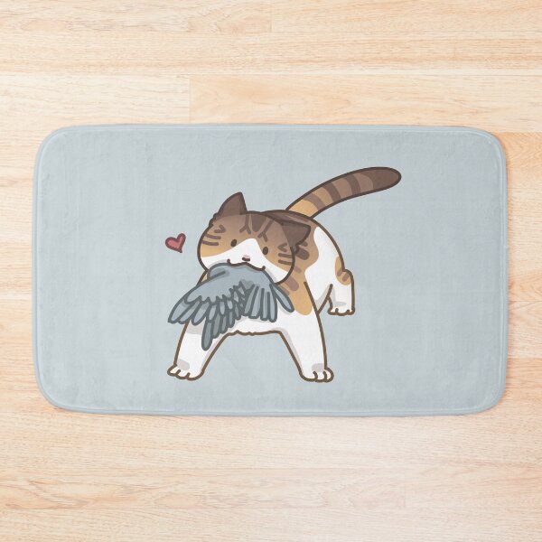 Item preview, Cat Gives a Present for his Owner designed and sold by dzakiyaatifa.