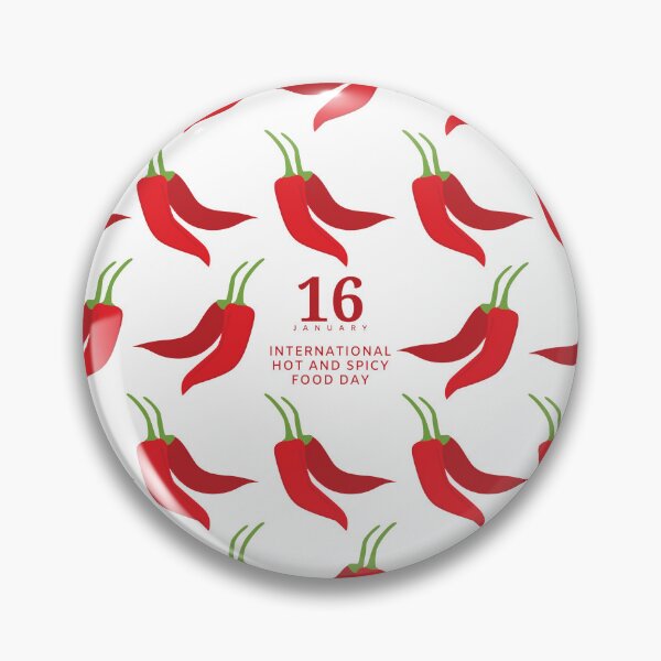 Item preview, January 16th International Hot and Spicy Food Day designed and sold by CarlottaLai.
