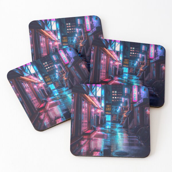 Item preview, Rainy Street in Tokyo designed and sold by A-I-Mercator.