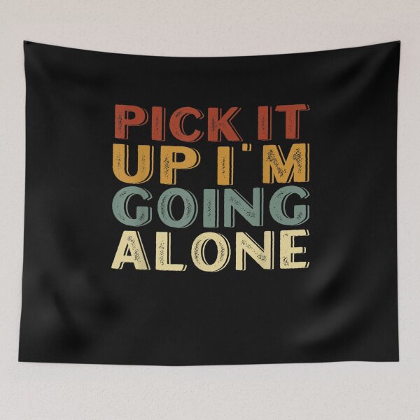 Item preview, Pick It Up I'm Going Alone Euchre Card Game Player, Funny Euchre Gamer Gift  designed and sold by ThePatternArt  ⭐⭐⭐⭐⭐.