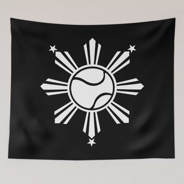 Item preview, Filipino Tennis Player - Sun and Stars Flag of the Philippines by AiReal designed and sold by airealapparel.