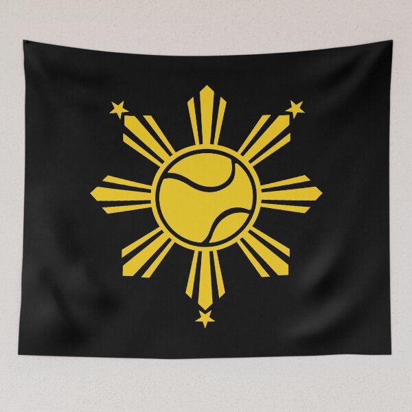 Item preview, Filipino Tennis Player - Sun and Stars Flag of the Philippines by AiReal designed and sold by airealapparel.