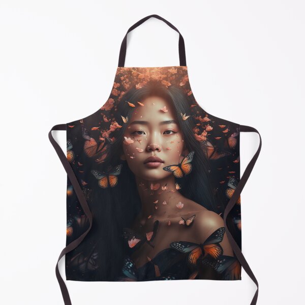 Item preview, Asian Girl in a Butterfly World designed and sold by Juliascutecornr.