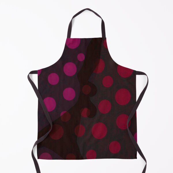 Item preview, Red Dots Black Background Pattern designed and sold by bandjdesigns.