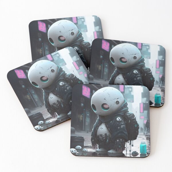 Item preview, Cute Cyberpunk Kodama designed and sold by GigaDesigns.