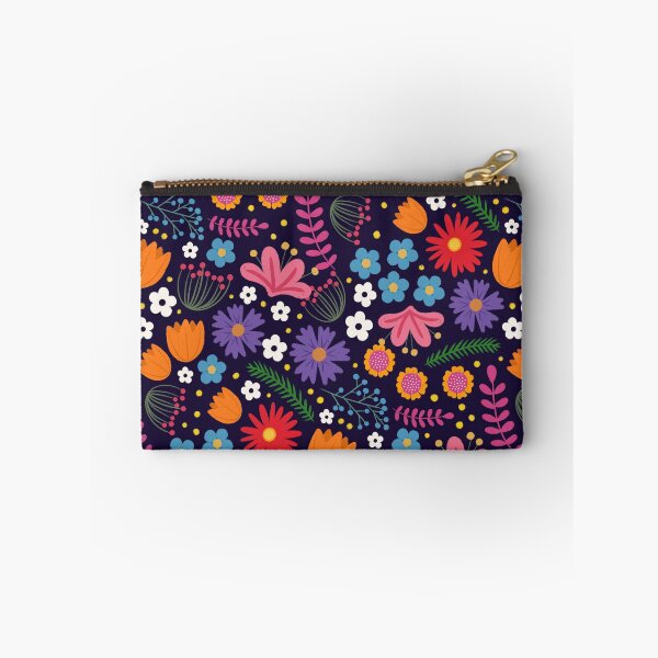 Item preview, Colourful Flowers seamless pattern designed and sold by UnicornParty.