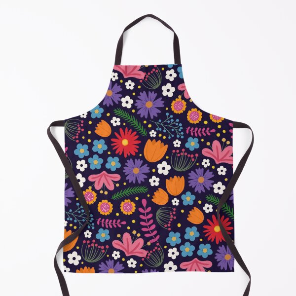 Item preview, Colourful Flowers seamless pattern designed and sold by UnicornParty.
