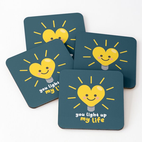Item preview, You Light Up My Life - Heart Lightbulb designed and sold by VicEllisArt.