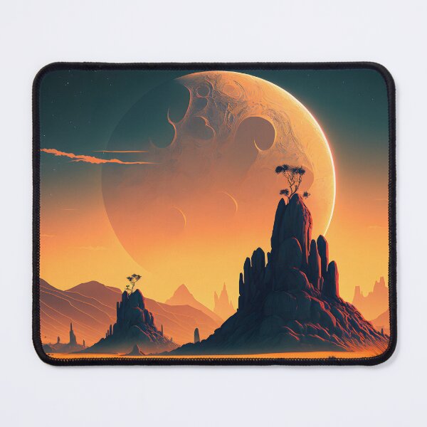 Item preview, Beautiful Desert planet Landscape designed and sold by GigaDesigns.