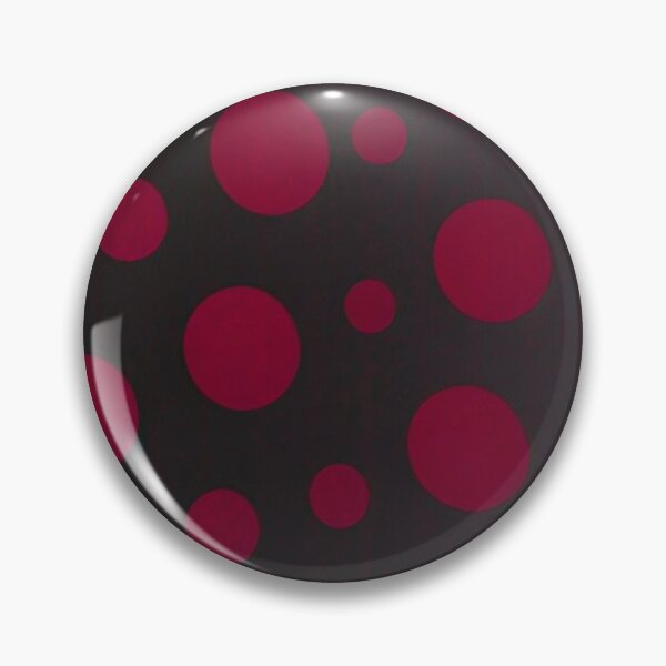 Item preview, Red Dots Black Background Pattern Design designed and sold by bandjdesigns.