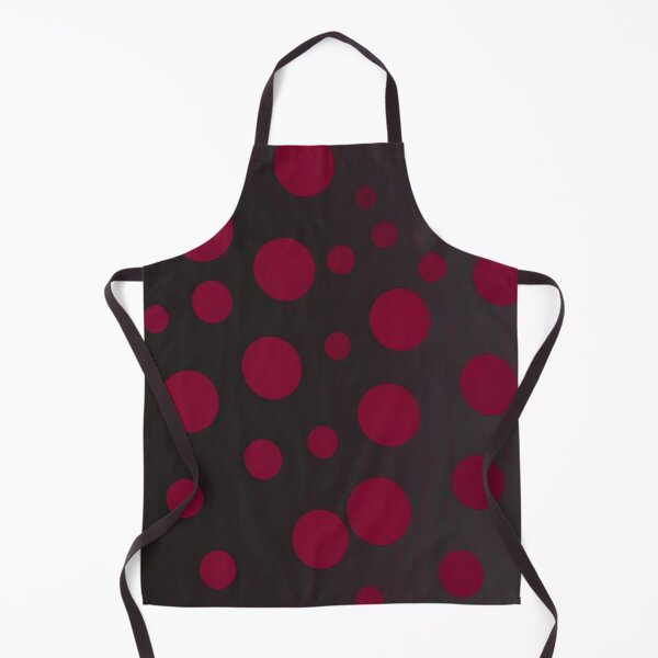 Item preview, Red Dots Black Background Pattern Design designed and sold by bandjdesigns.