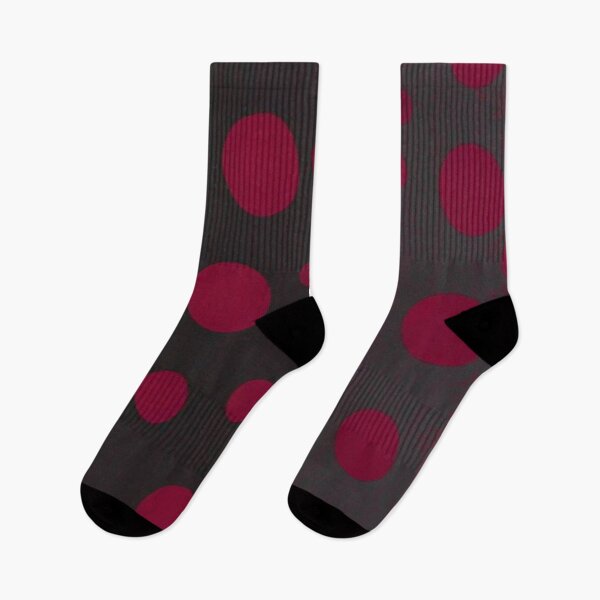 Item preview, Red Dots Black Background Pattern Design designed and sold by bandjdesigns.