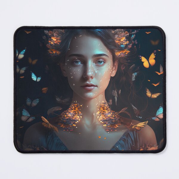 Item preview, Young Girl in a Butterfly World designed and sold by Juliascutecornr.