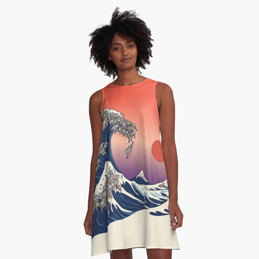 Item preview, A-Line Dress designed and sold by Huebucket.