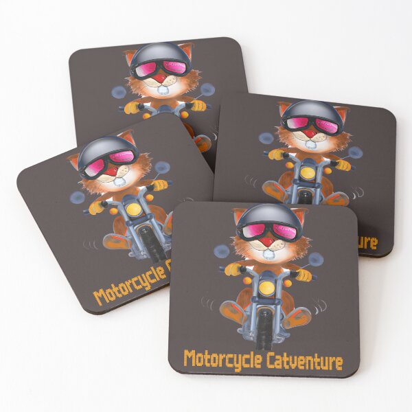 Item preview, Motorcycle Catventure - Fun cat on a motorcycle designed and sold by LV-creator.