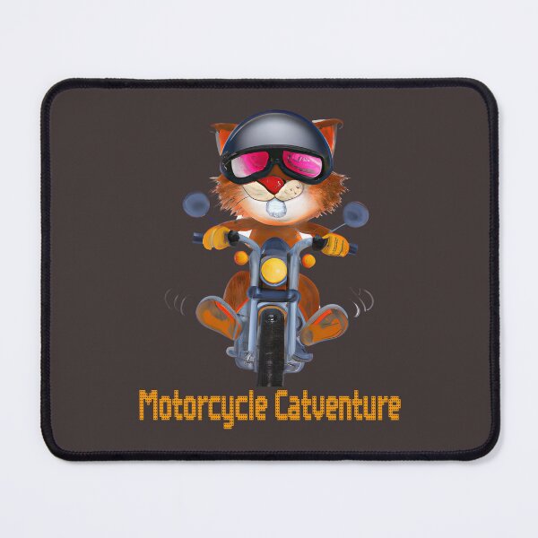 Item preview, Motorcycle Catventure - Fun cat on a motorcycle designed and sold by LV-creator.