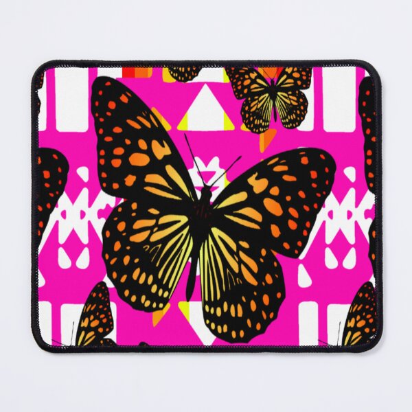 Item preview, Hot Pink / White / Fire Color Native Butterfly Blanket Print designed and sold by JMWCD.