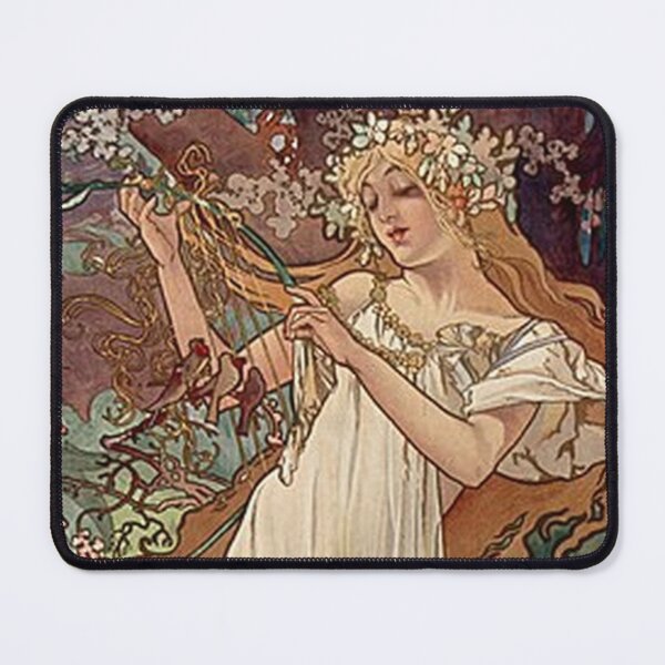 Item preview, Alphonse Mucha- Les Saisons designed and sold by tomorrowsart.