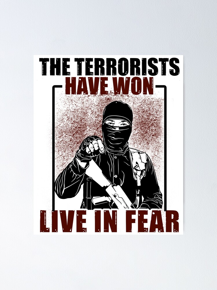 Alternate view of Vintage Anarchy Protest - Retro Riot Art | Political Activist Anarchist - Anti Illuminati Activism Poster