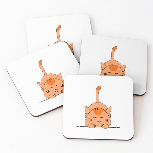Item preview, Orange cat katze cute designed and sold by ayokestudio.