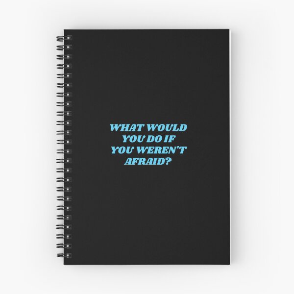 Item preview, What would you do if you weren't afraid - motivational phrases  designed and sold by Inspirationmotivation.