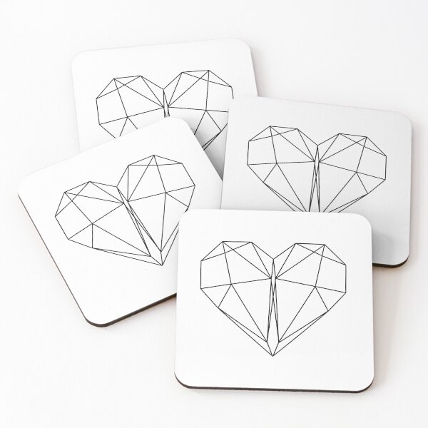 Item preview, Geometric Heart designed and sold by MrsDeeDesigns.