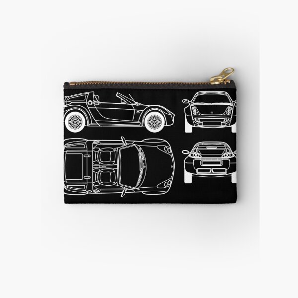 Item preview, Smart Roadster Drawing White Lines designed and sold by Smart-Racer.
