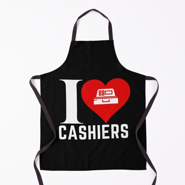 Item preview, I Heart Cashiers I Love Cashiers Checkout Clerk designed and sold by YoungESC.