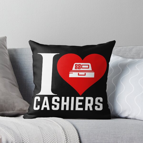 Item preview, I Heart Cashiers I Love Cashiers Checkout Clerk designed and sold by YoungESC.