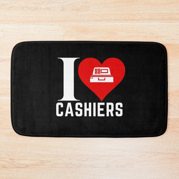 Item preview, I Heart Cashiers I Love Cashiers Checkout Clerk designed and sold by YoungESC.