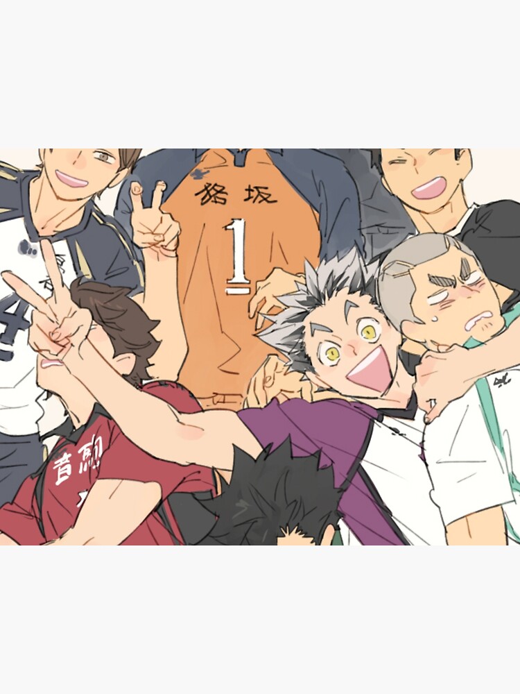 Haikyuu Kita Shinsuke Kiryuu Wakatsu Sawamura Daichi Oikawa Tooru Kuroo Tetsurou