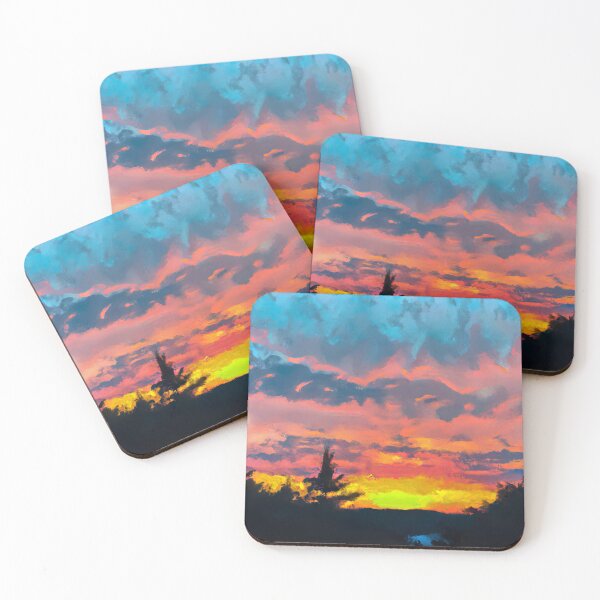 Item preview, Sunset in the Woods designed and sold by A-I-Mercator.