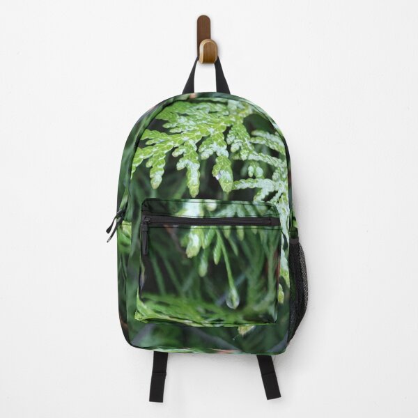 Item preview, Drippy green evergreen shrub in winter designed and sold by tshuki.