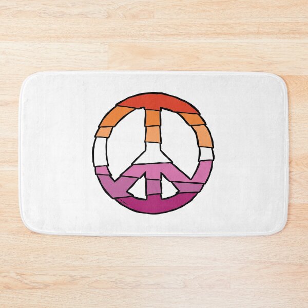 Item preview, peace (lesbian color scheme) designed and sold by baldartist80.