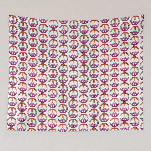 Item preview, peace (lesbian color scheme) designed and sold by baldartist80.