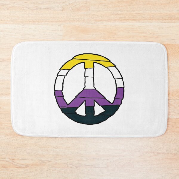 Item preview, peace (non-binary color scheme) designed and sold by baldartist80.