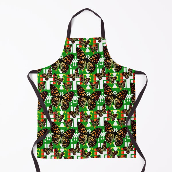 Item preview, Green / White / Fire Color Native Butterfly Blanket Print designed and sold by JMWCD.