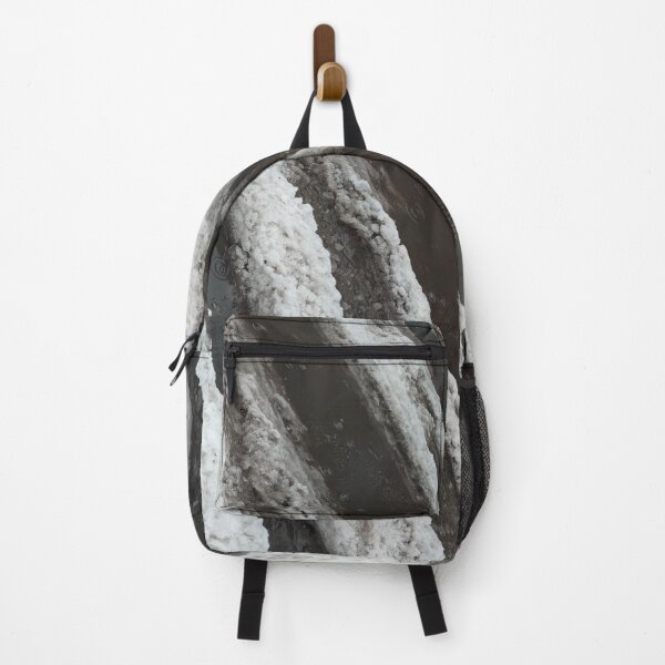 Item preview, Car tracks in snow mirror the rainy sky above designed and sold by tshuki.