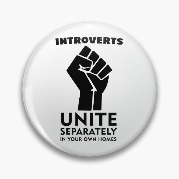 Item preview, Introverts Unite Separately In Your Homes designed and sold by UA-Shirts.