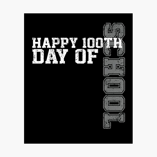 Item preview, Vintage Happy 100th Day Of School Teacher 100 days designed and sold by RobinSowa.