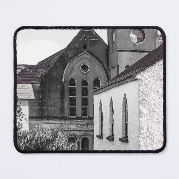 Item preview, Folk Park Church Northern Ireland Vertical bw designed and sold by eddiebarronshop.