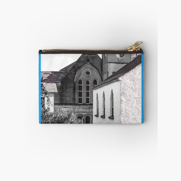 Item preview, Folk Park Church Northern Ireland Vertical bw designed and sold by eddiebarronshop.