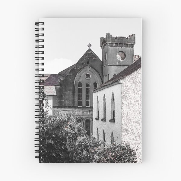 Item preview, Folk Park Church Northern Ireland Vertical bw designed and sold by eddiebarronshop.