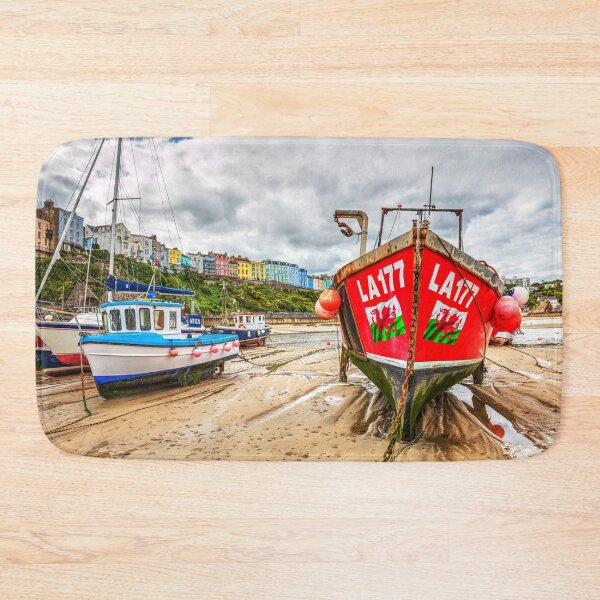 Item preview, Tenby, Wales, Boat designed and sold by Paul Thompson Photography.