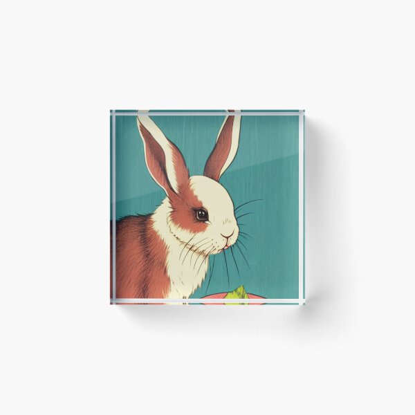 Item preview, Cutest Brown American Bunny Rabbit Breed designed and sold by wigobun.