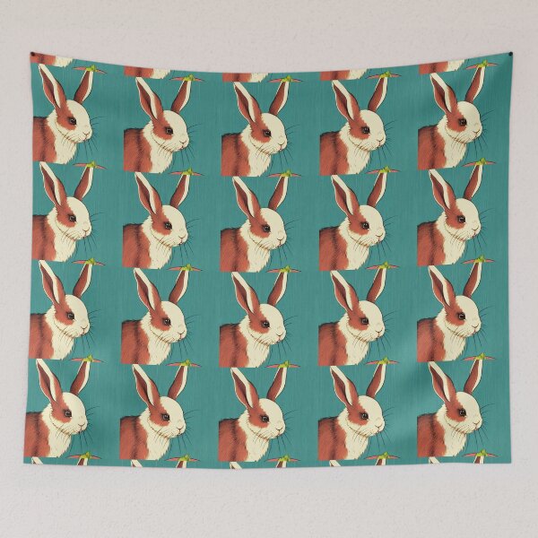 Item preview, Cutest Brown American Bunny Rabbit Breed designed and sold by wigobun.