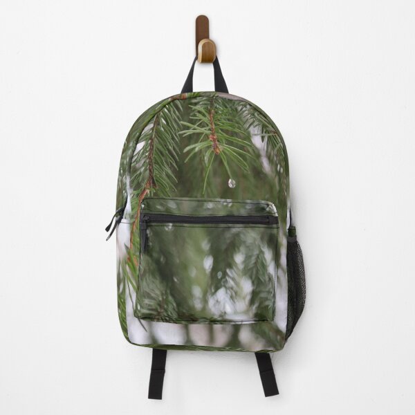 Item preview, Raindrops on spruce trees designed and sold by tshuki.
