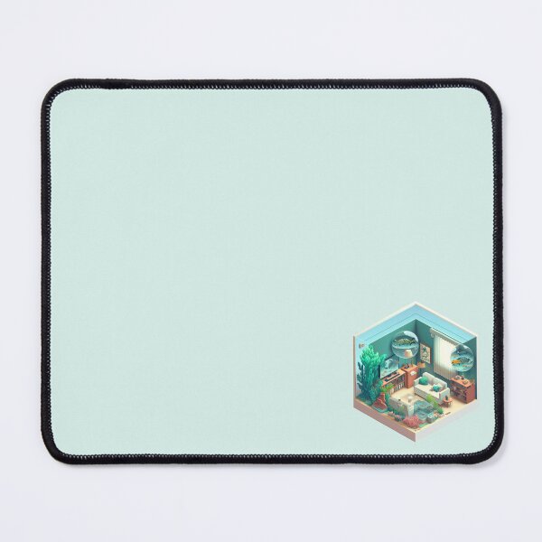 Item preview, Aquatic Escape, Isometric Room designed and sold by Slice-Of.