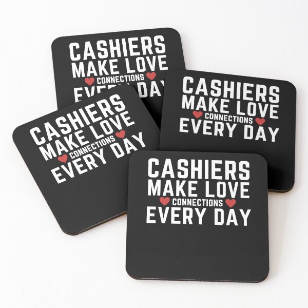 Item preview, Cashiers Make Love Connections Every Day designed and sold by YoungESC.